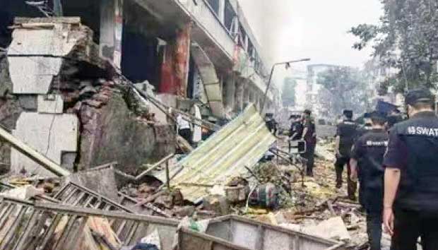 <b>湖北十堰瓦斯爆炸事故已造成25人死亡，已接受国</b>